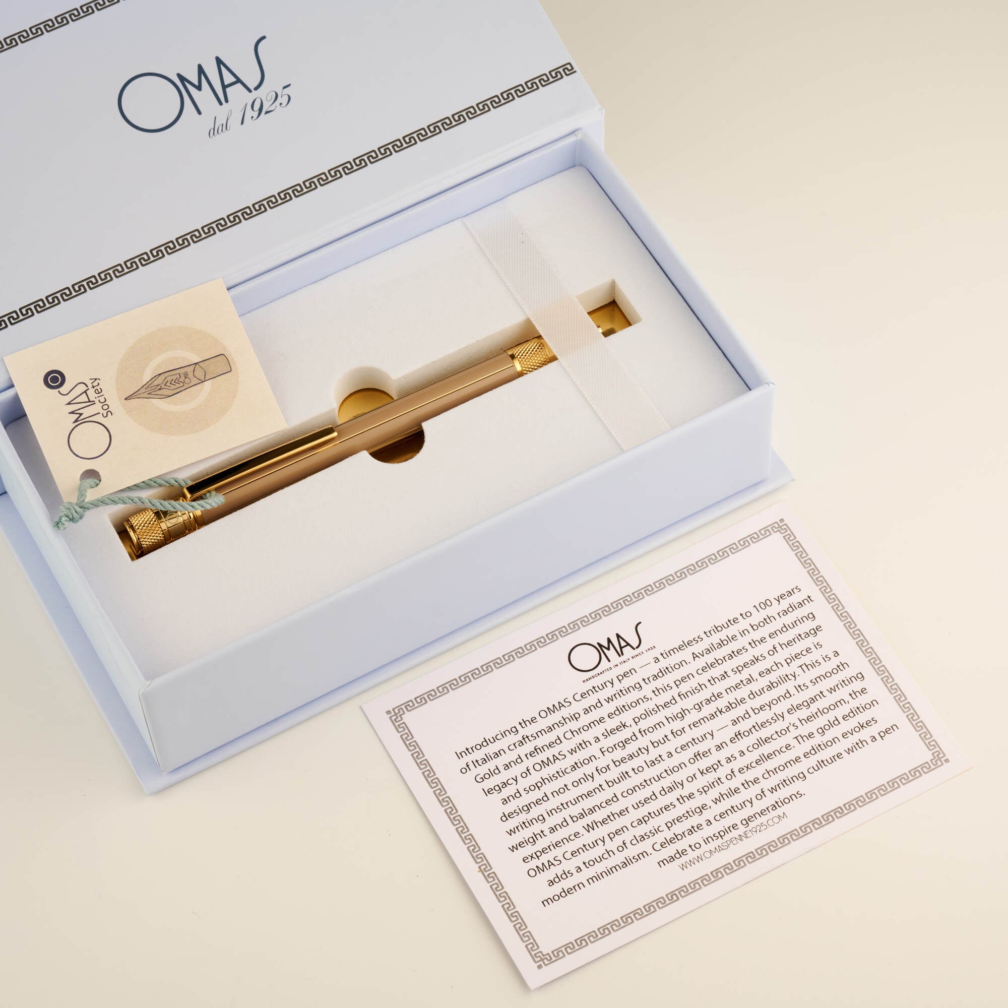 OMAS Chic Yellow Gold Mocca