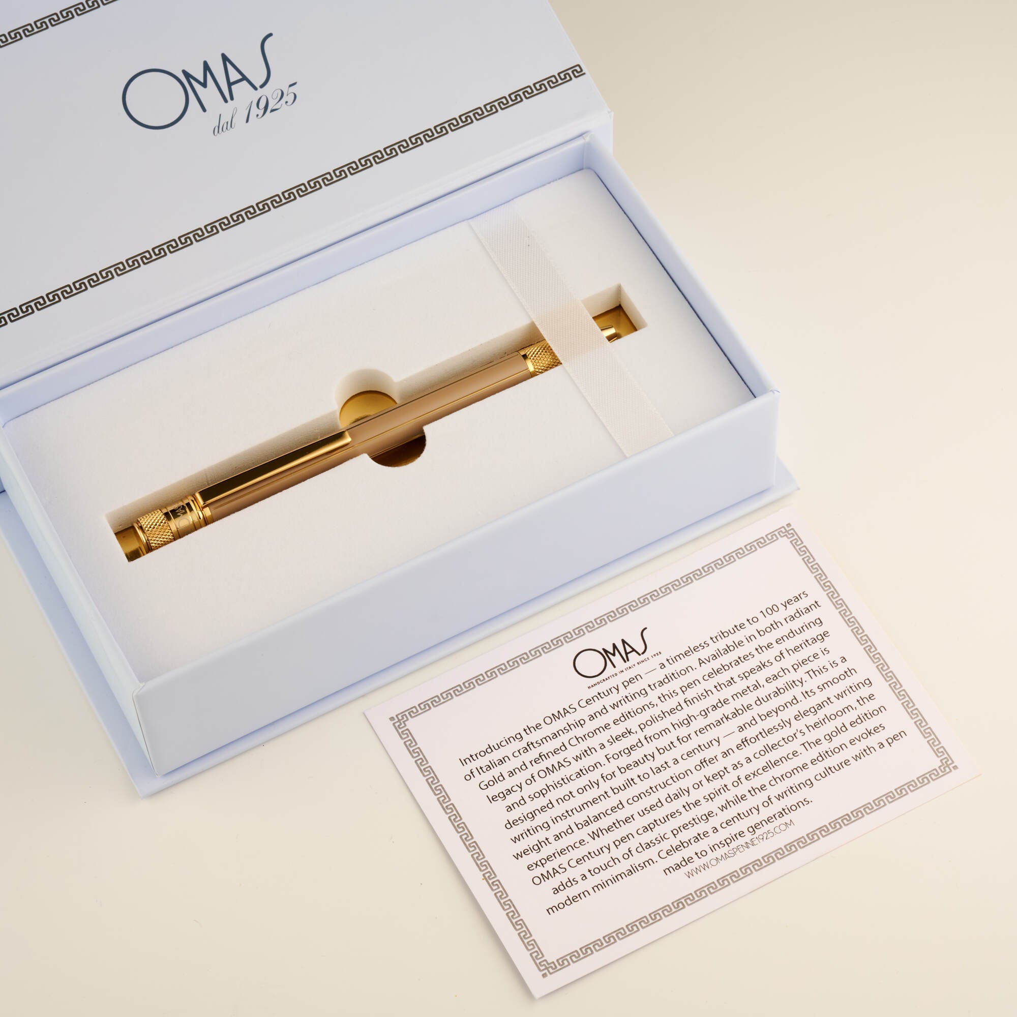 OMAS Chic Yellow Gold Mocca