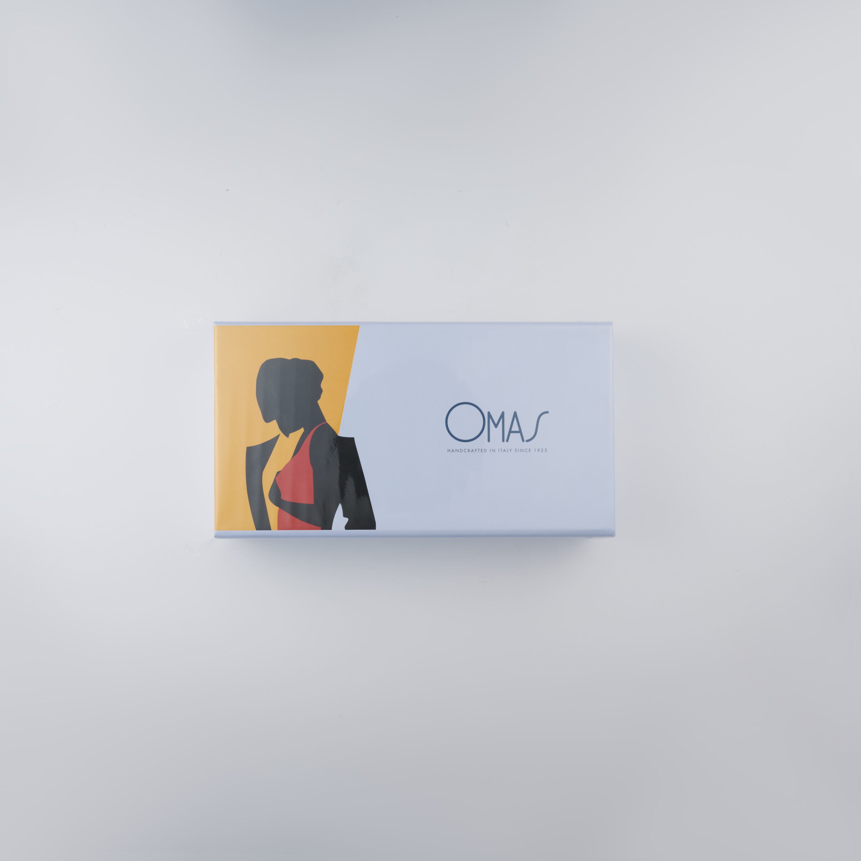 OMAS Century Roller Pen Cosmic Orange (White Gold)