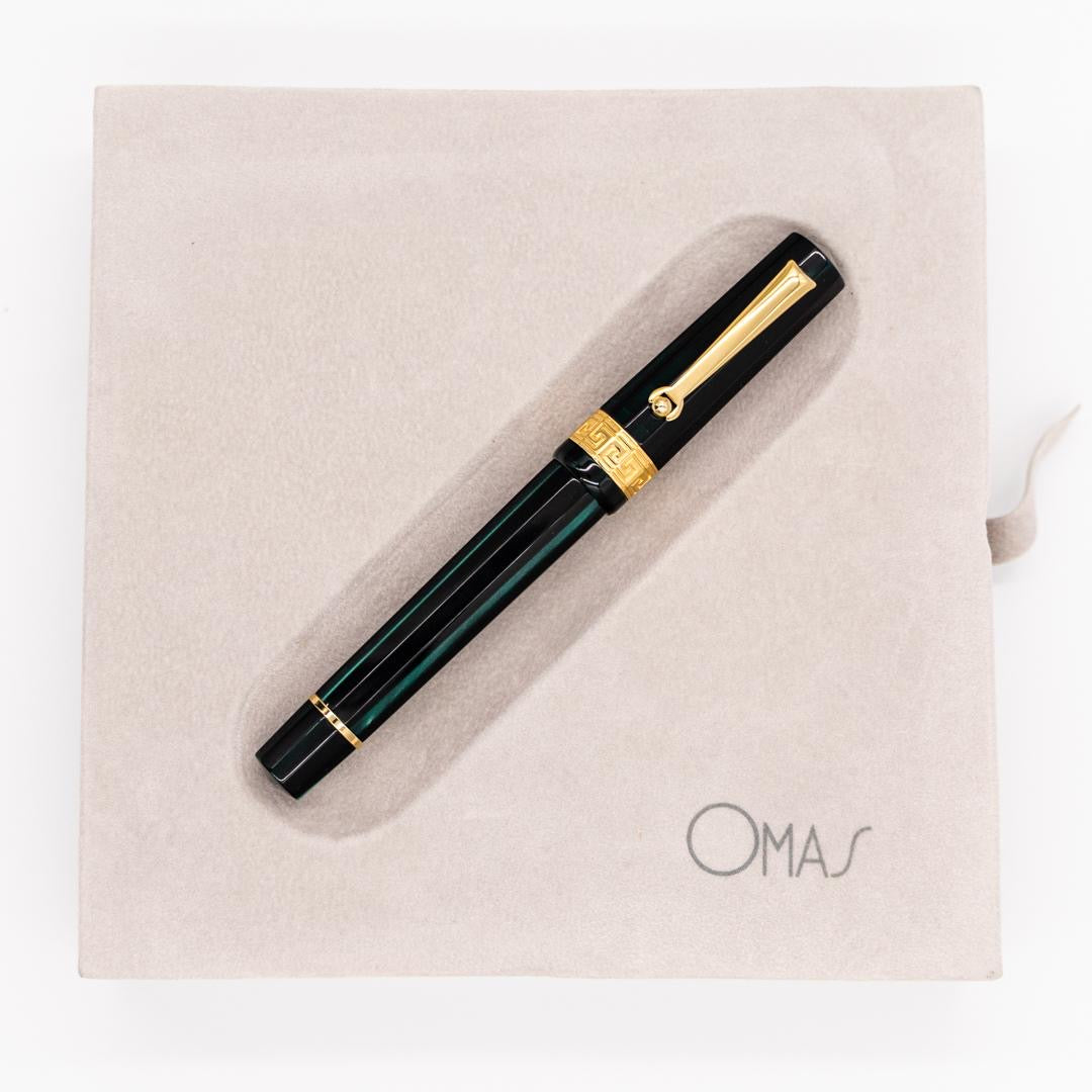 Paragon Arco Verde Fountain Pen (Yellow Gold)