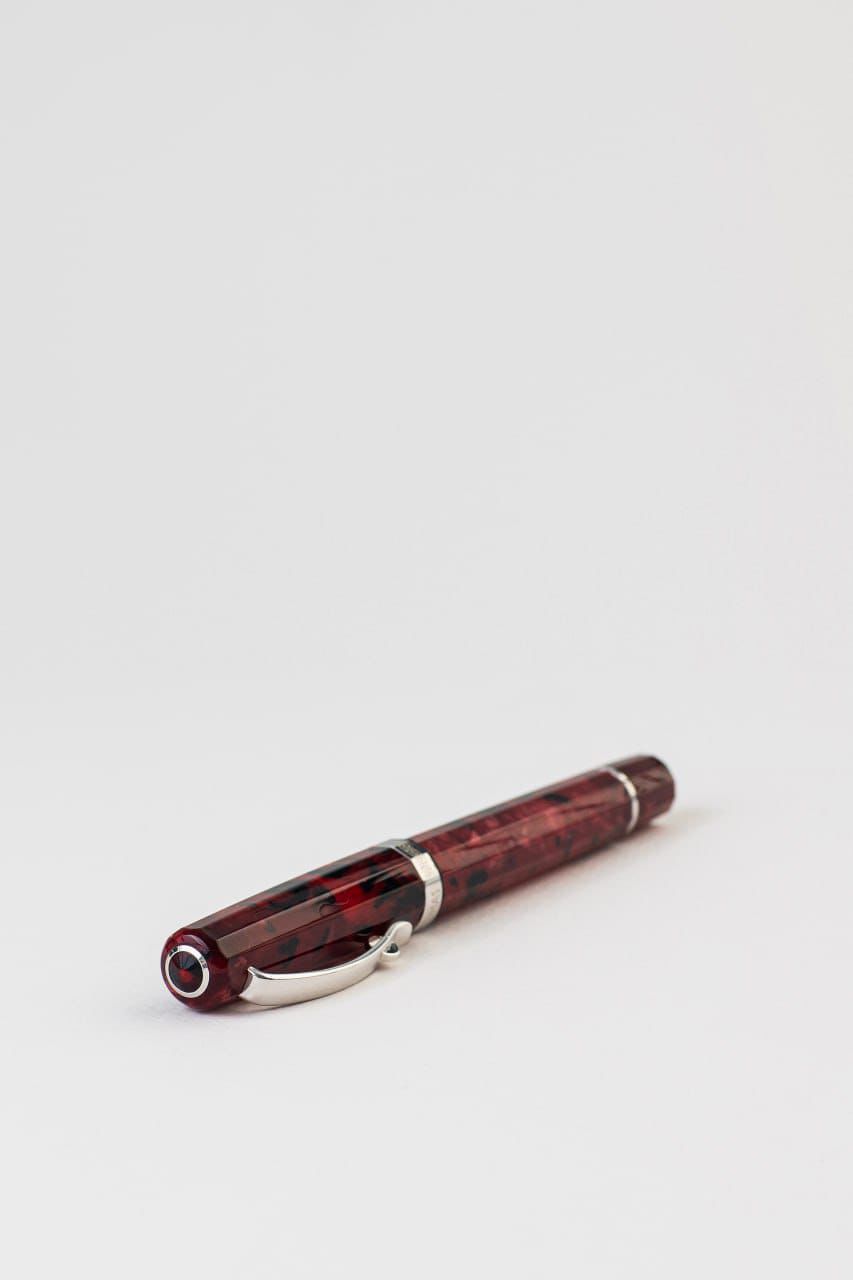 Paragon Bordo Rollerball Pen (White Gold)