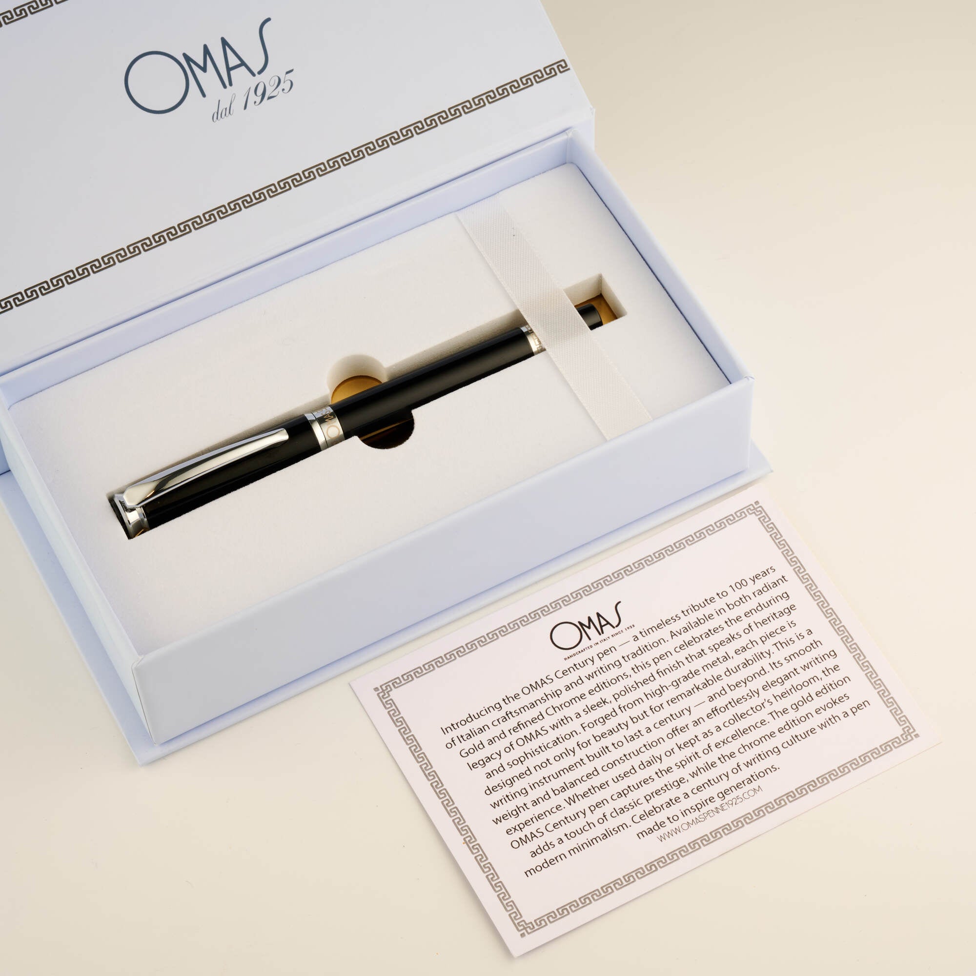 OMAS Century Roller Pen Chrome