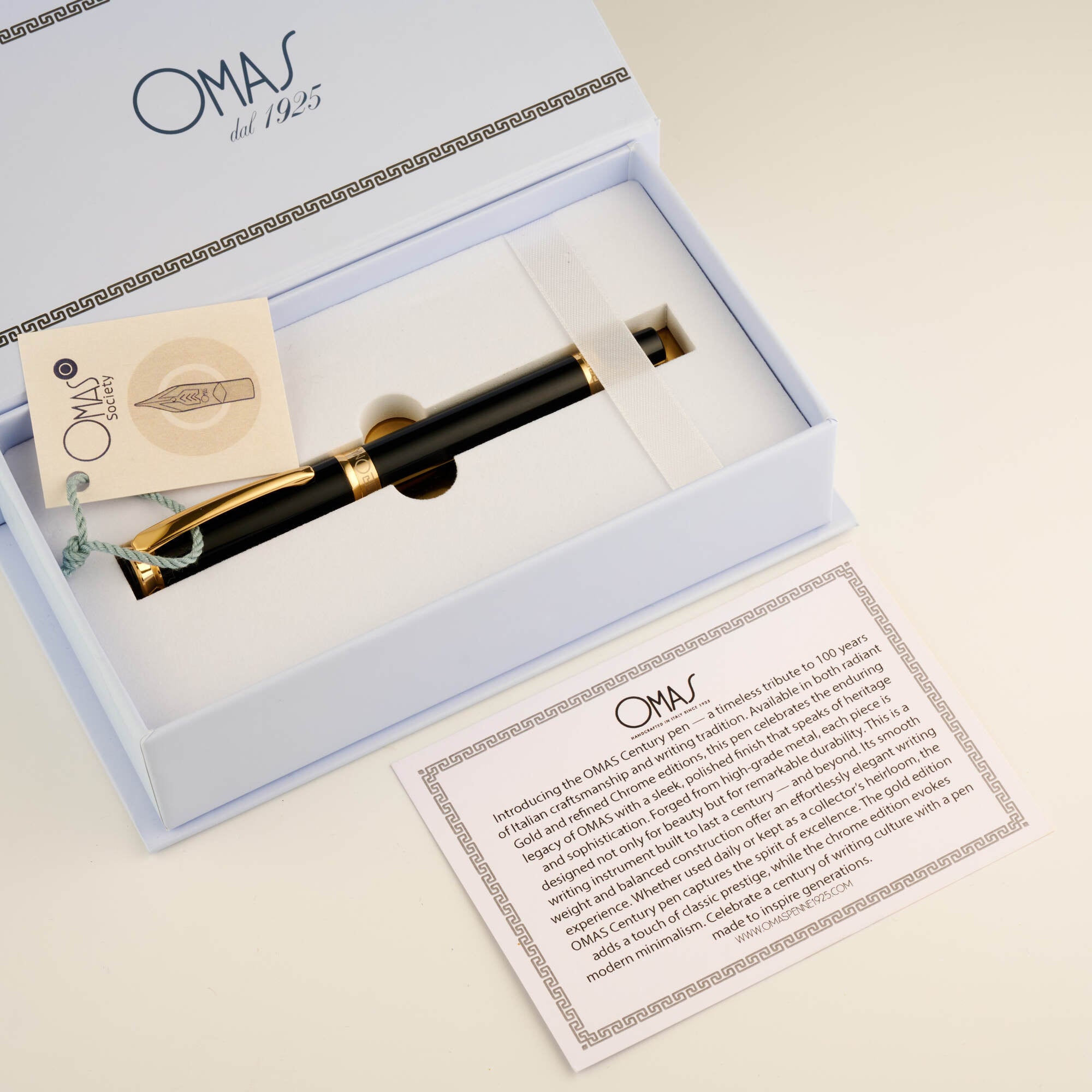 OMAS Century Roller Pen Gold