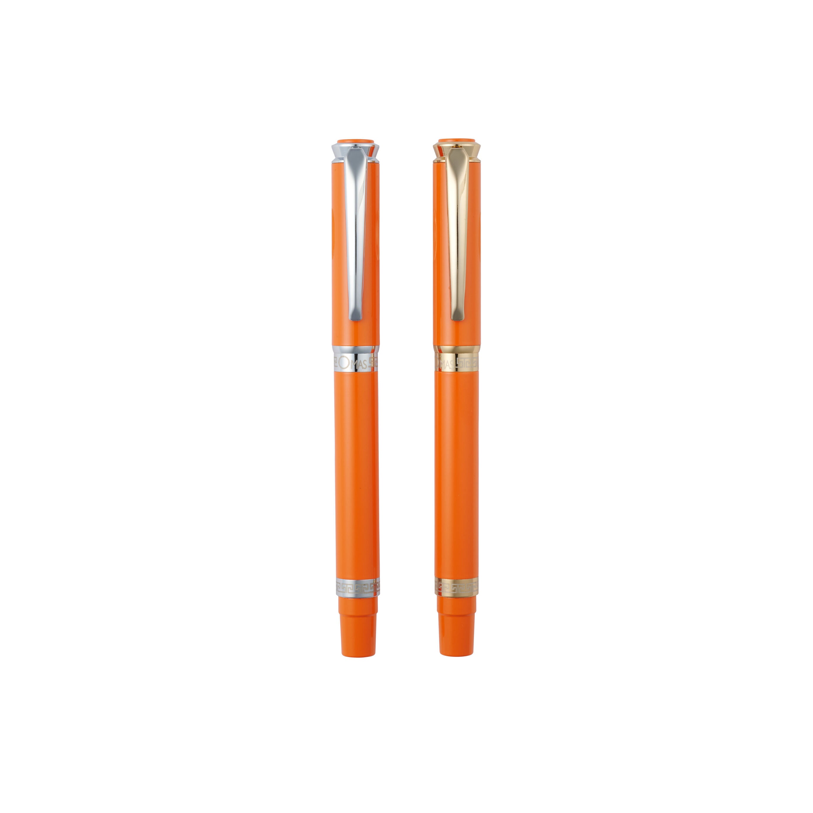 OMAS Century Roller Pen Cosmic Orange (Yellow Gold)