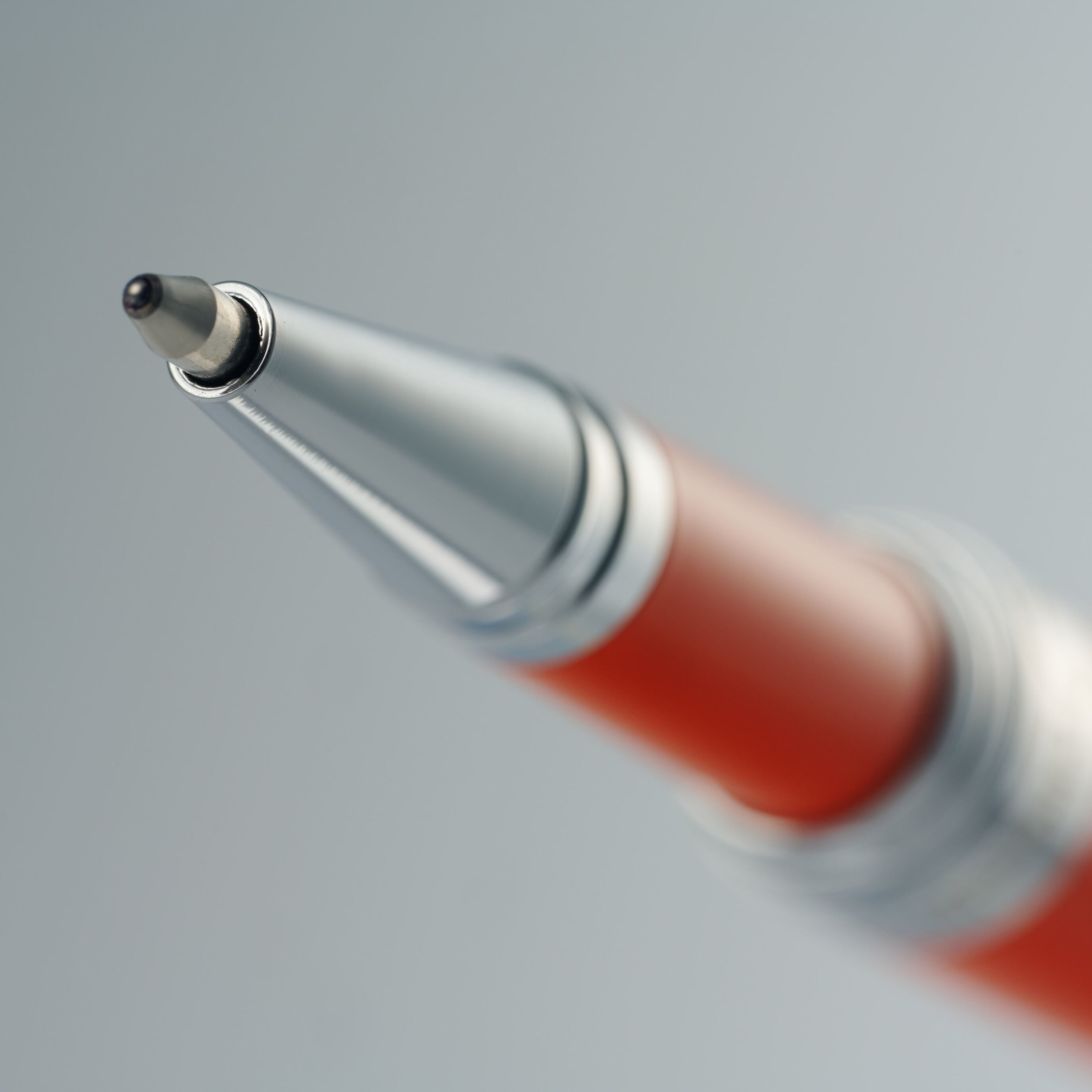 OMAS Century Roller Pen Cosmic Orange (White Gold)