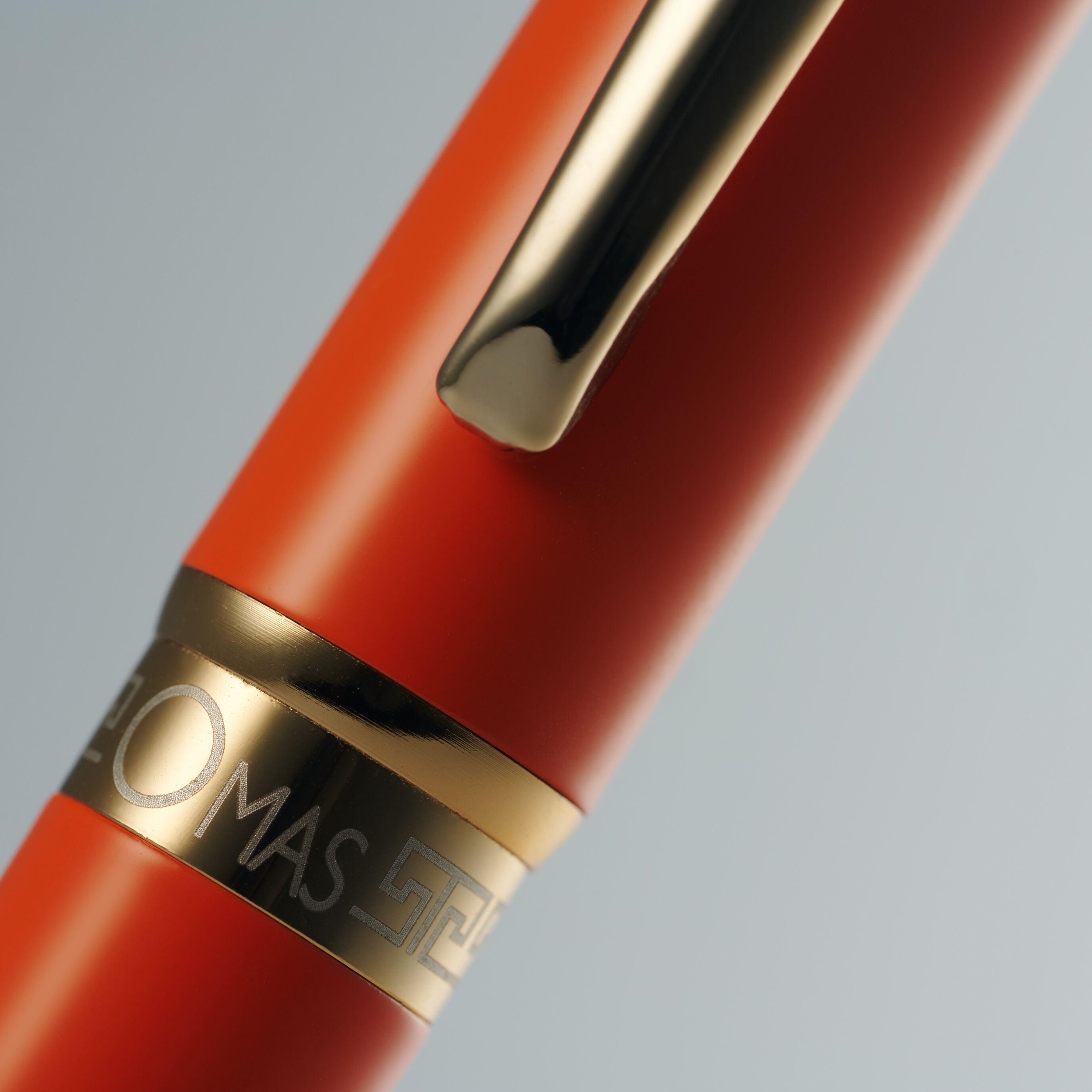 OMAS Century Roller Pen Cosmic Orange (Yellow Gold)