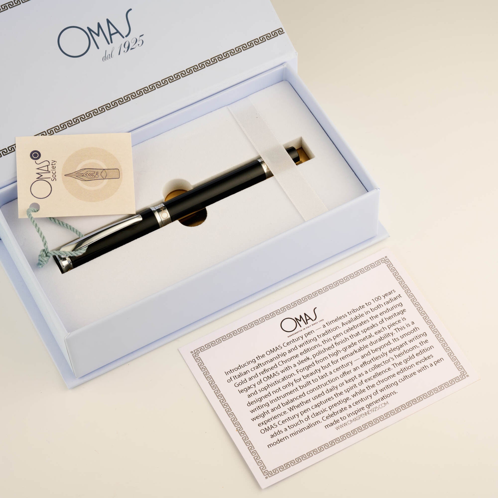 OMAS Century Roller Pen Chrome