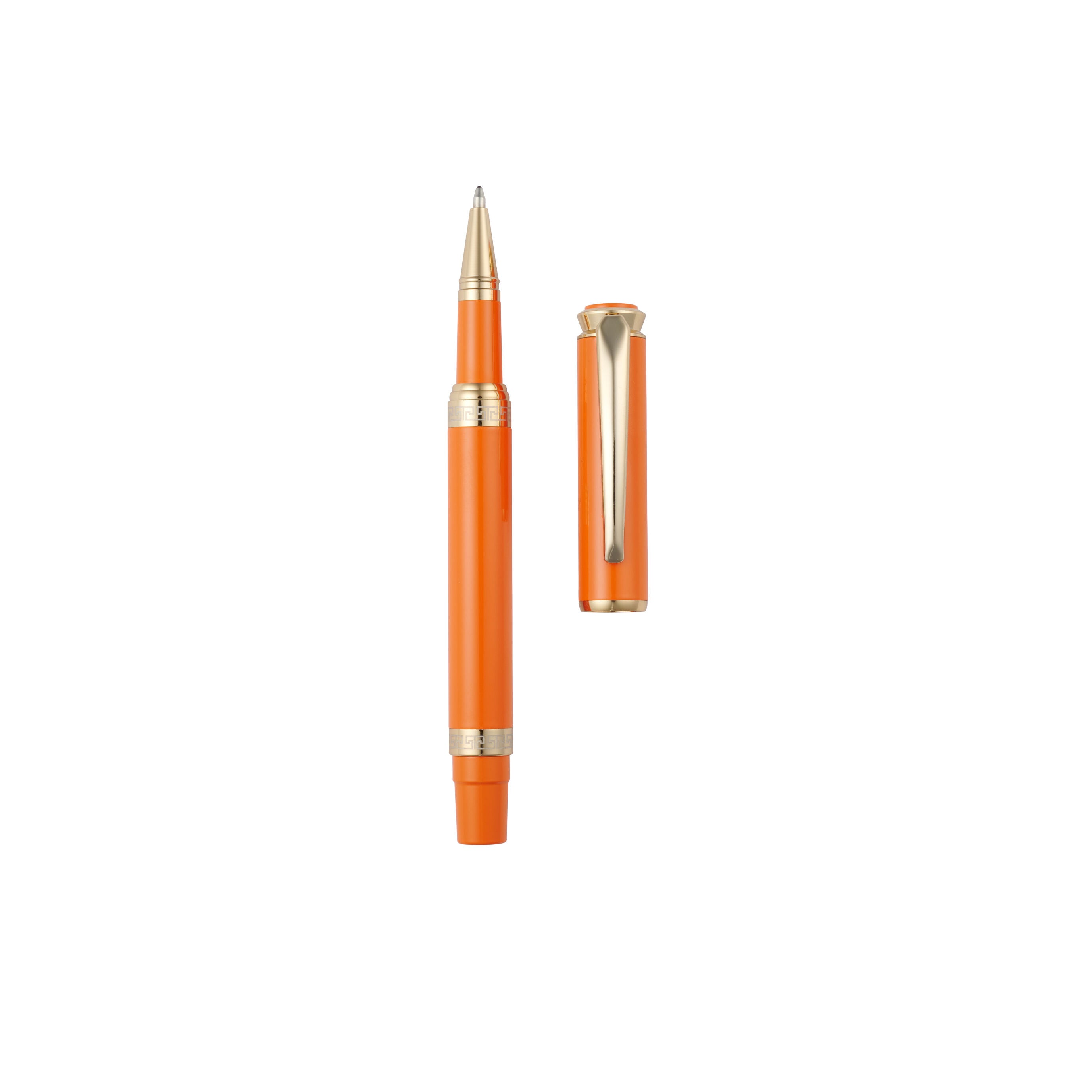 OMAS Century Roller Pen Cosmic Orange (Yellow Gold)