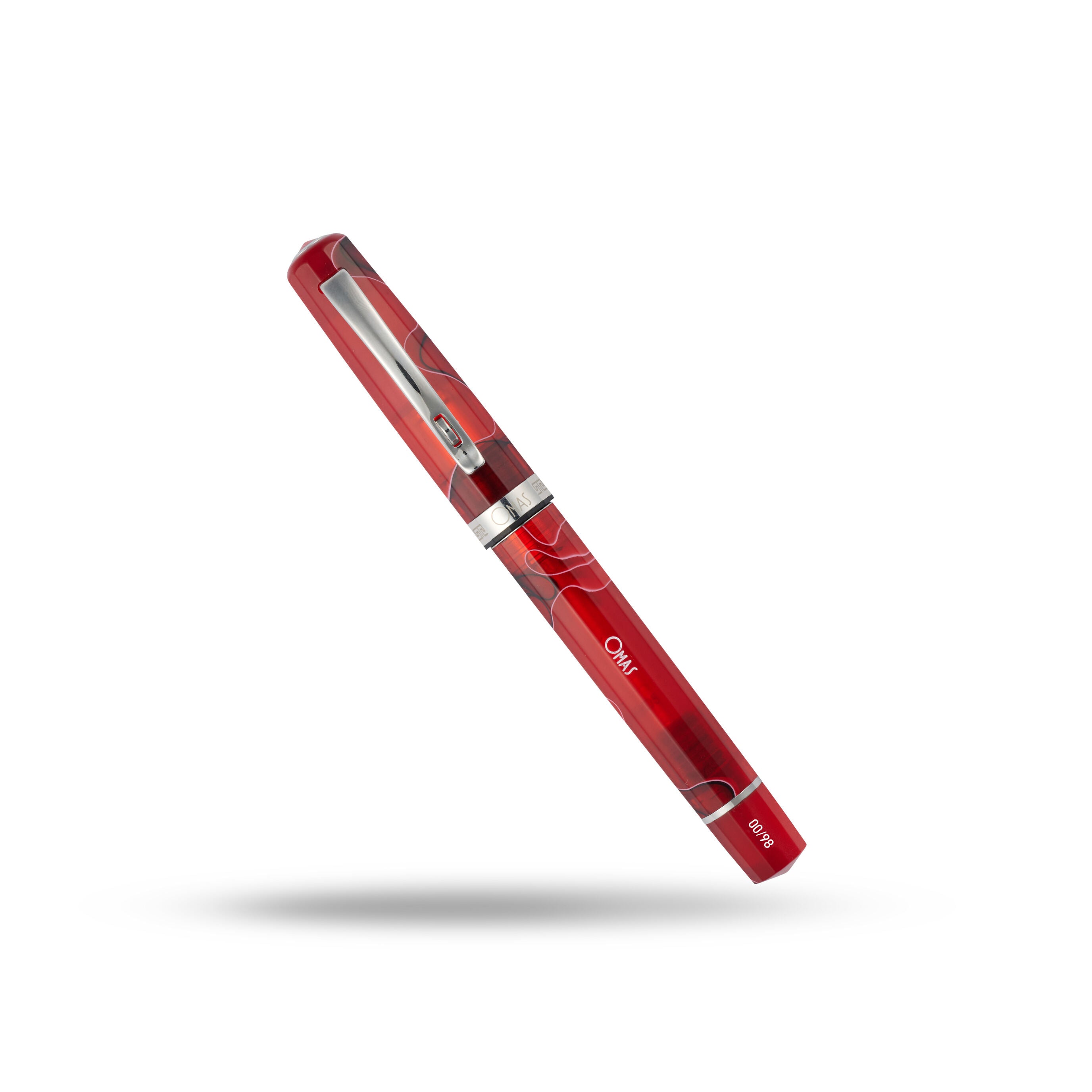 Paragon Bordo Rollerball Pen (White Gold)