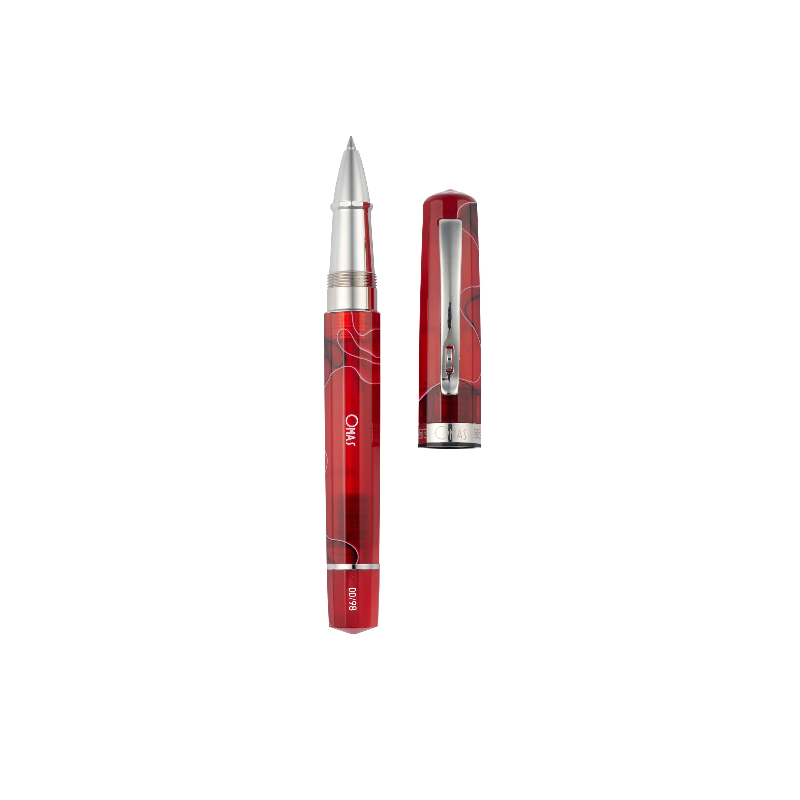 Paragon Bordo Rollerball Pen (White Gold)