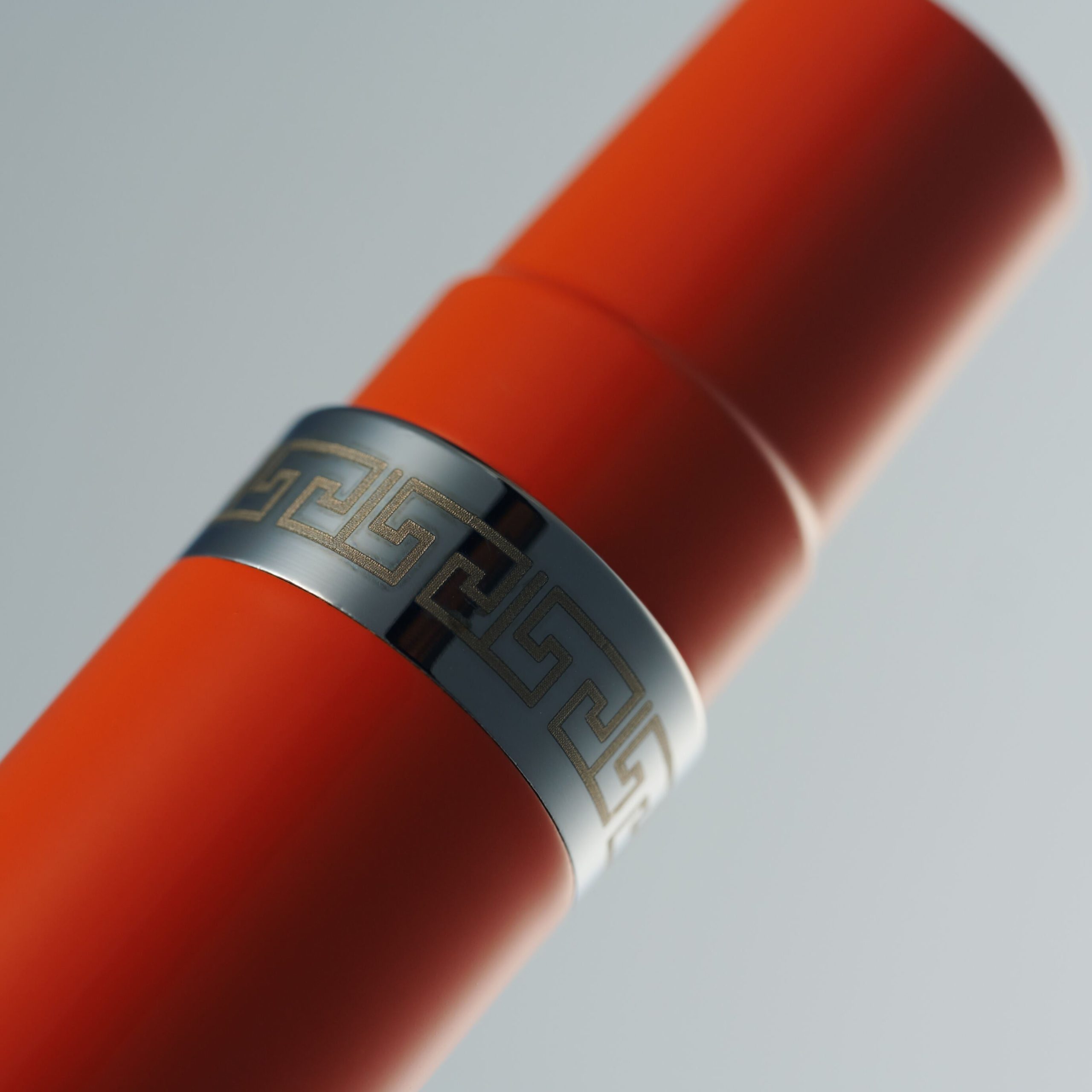 Century Roller Pen Cosmic Orange (White Gold) - Image 7